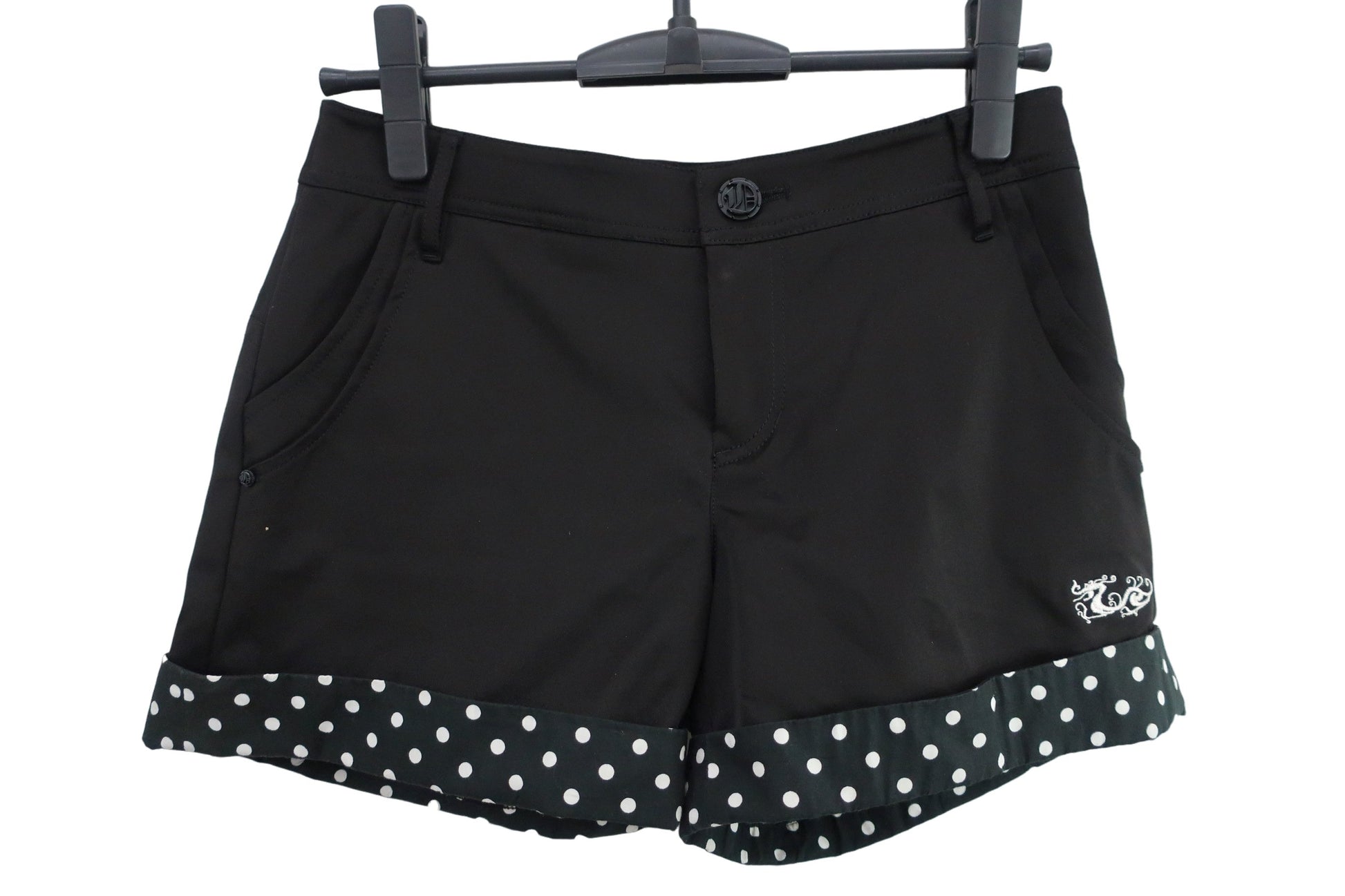 Dance With Dragon(ダンスウィズドラゴン) ショートパンツ 黒 レディース 2 D2-412301 A-1