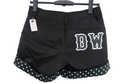 Dance With Dragon(ダンスウィズドラゴン) ショートパンツ 黒 レディース 2 D2-412301 A-4