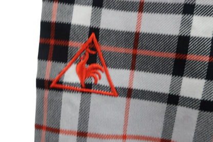 le coq sportif(ルコックスポルティフ) パンツ グレー黒オレンジチェック レディース 7 N-5