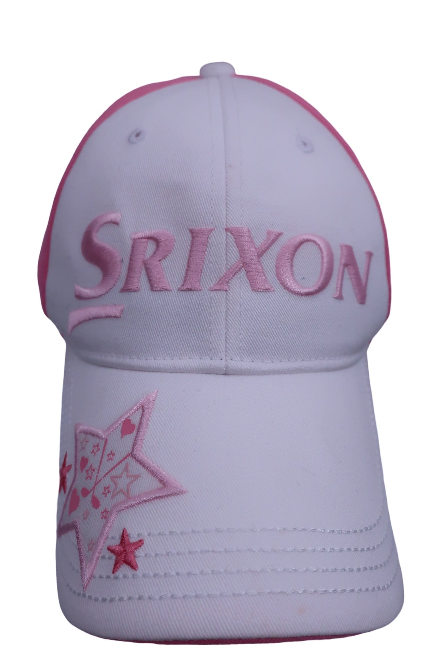 SRIXON(スリクソン) キャップ 白ピンク レディース F(54~58cm) A-2