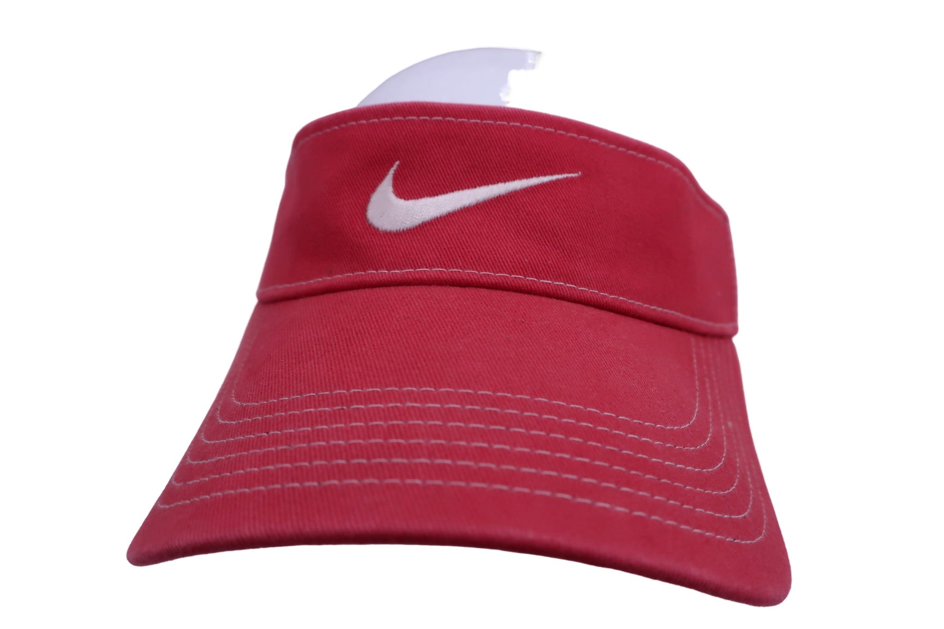 NIKE GOLF(ナイキゴルフ) サンバイザー 赤 レディース B-1