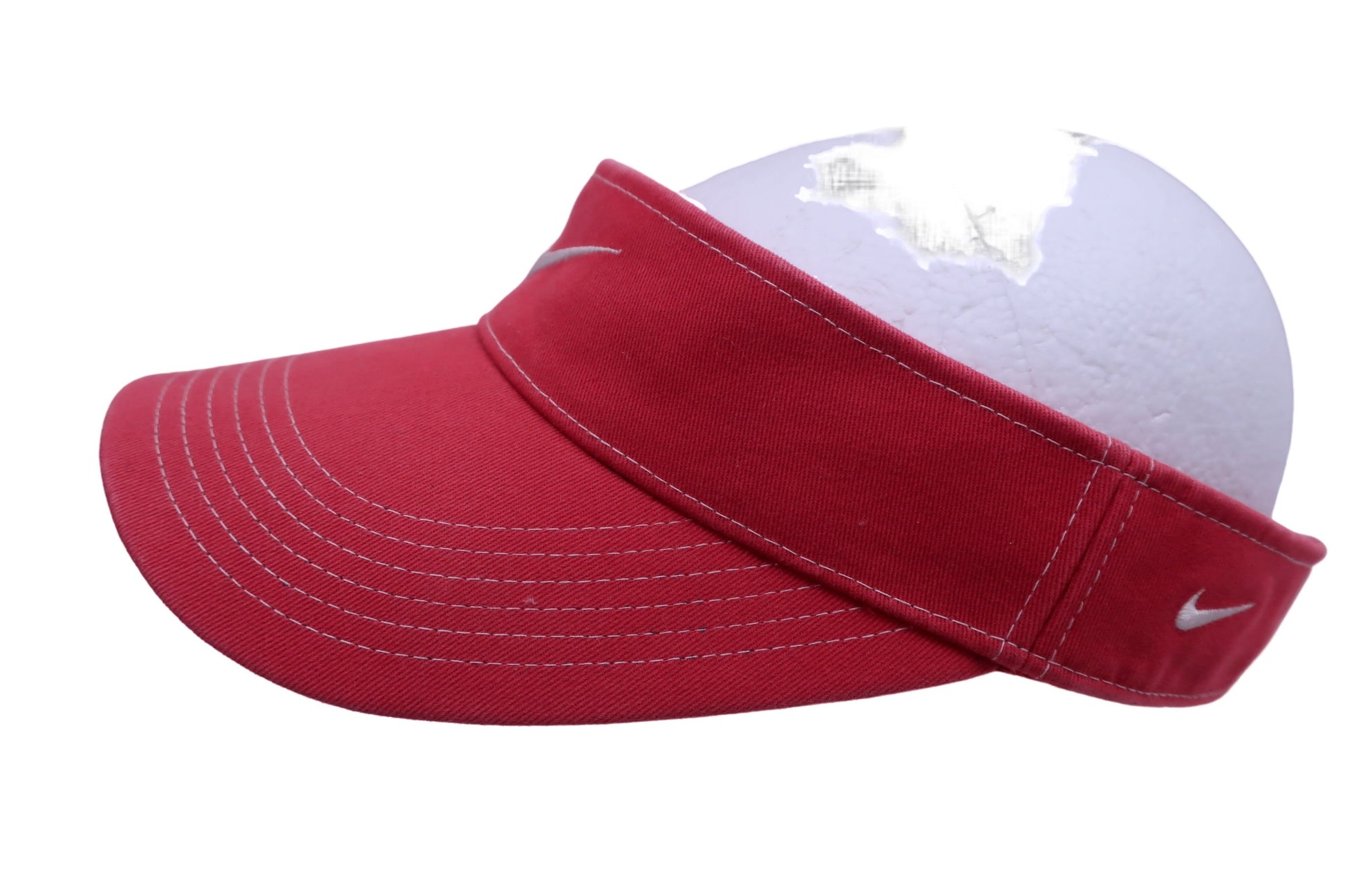 NIKE GOLF(ナイキゴルフ) サンバイザー 赤 レディース B-2