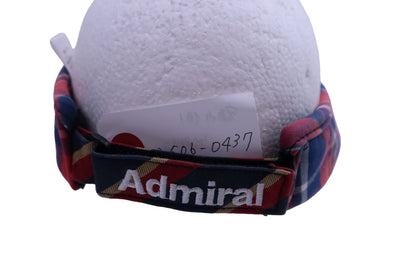 Admiral(アドミラル) サンバイザー 赤青チェック レディース F(58cm) B-5