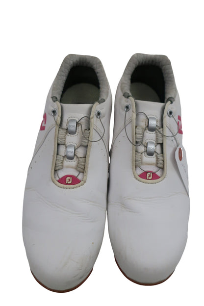 FOOTJOY(フットジョイ) ダイヤル式スパイクゴルフシューズ 白 レディース 24cm C-2