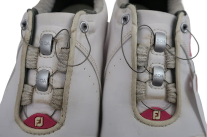FOOTJOY(フットジョイ) ダイヤル式スパイクゴルフシューズ 白 レディース 24cm C-3