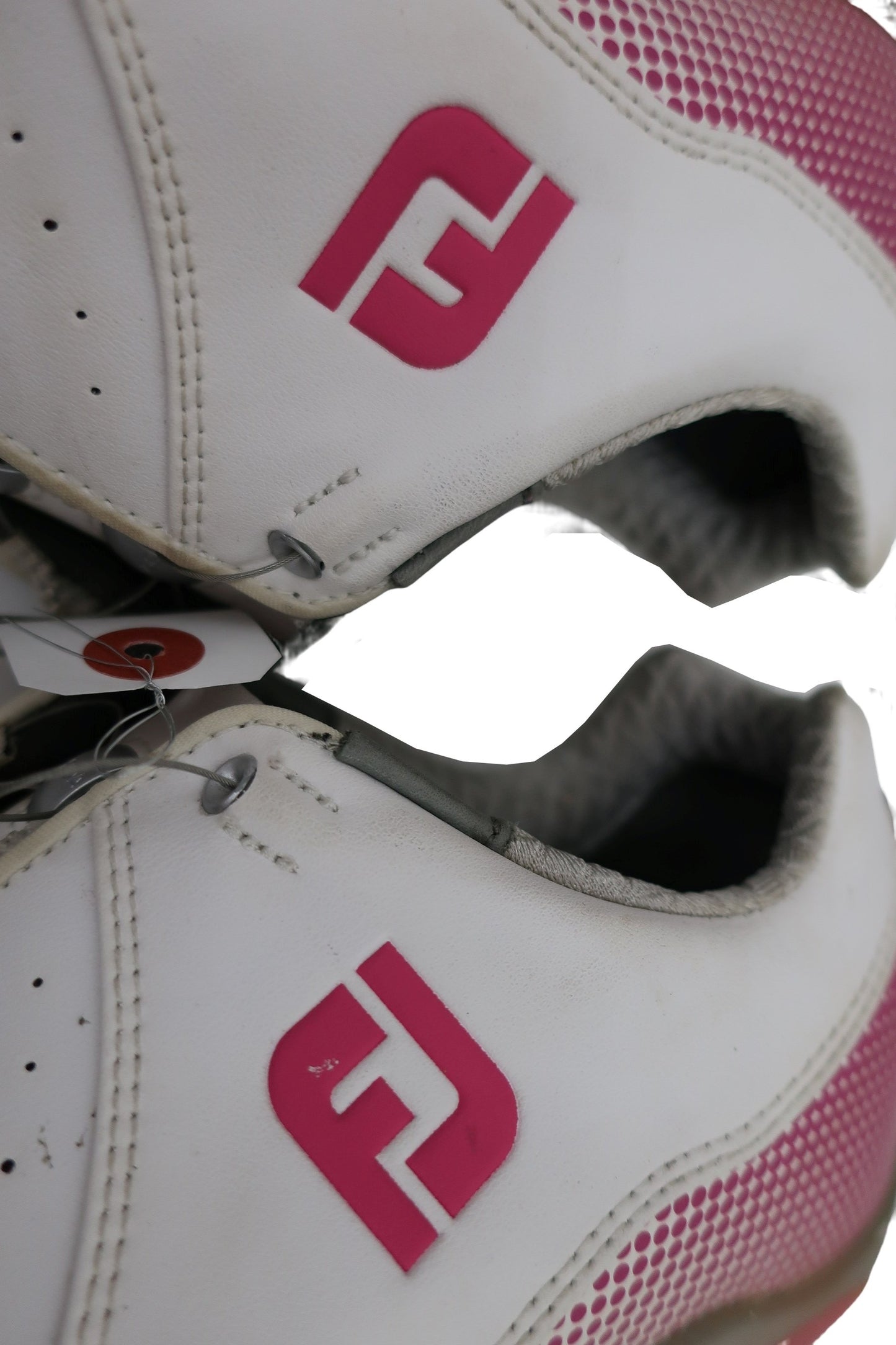 FOOTJOY(フットジョイ) ダイヤル式スパイクゴルフシューズ 白 レディース 24cm C-6