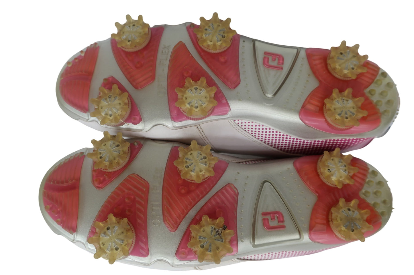 FOOTJOY(フットジョイ) ダイヤル式スパイクゴルフシューズ 白 レディース 24cm C-8