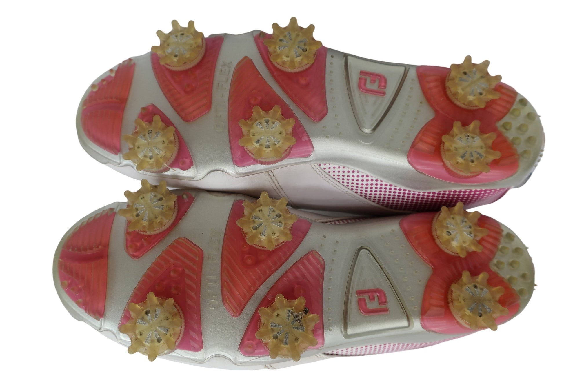 FOOTJOY(フットジョイ) ダイヤル式スパイクゴルフシューズ 白 レディース 24cm C-8
