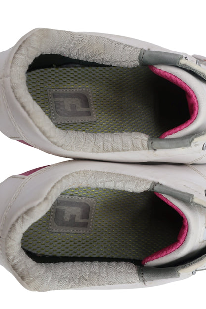 FOOTJOY(フットジョイ) ダイヤル式スパイクゴルフシューズ 白 レディース 24cm C-9
