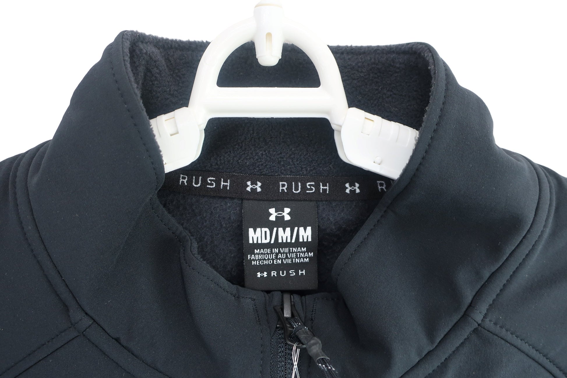 UNDER ARMOUR(アンダーアーマー) フリースジャケット 黒 メンズ M B-2