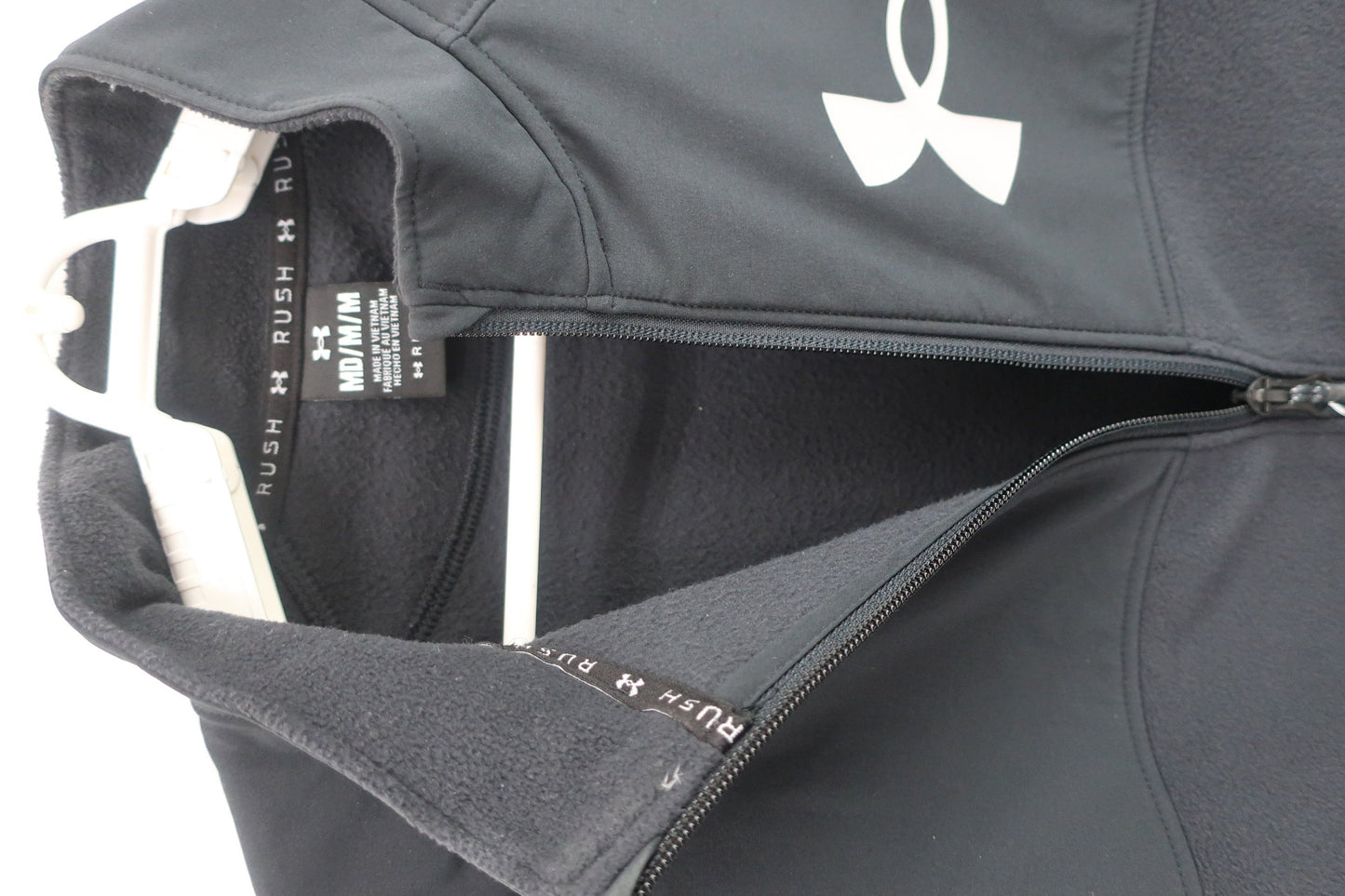 UNDER ARMOUR(アンダーアーマー) フリースジャケット 黒 メンズ M B-7