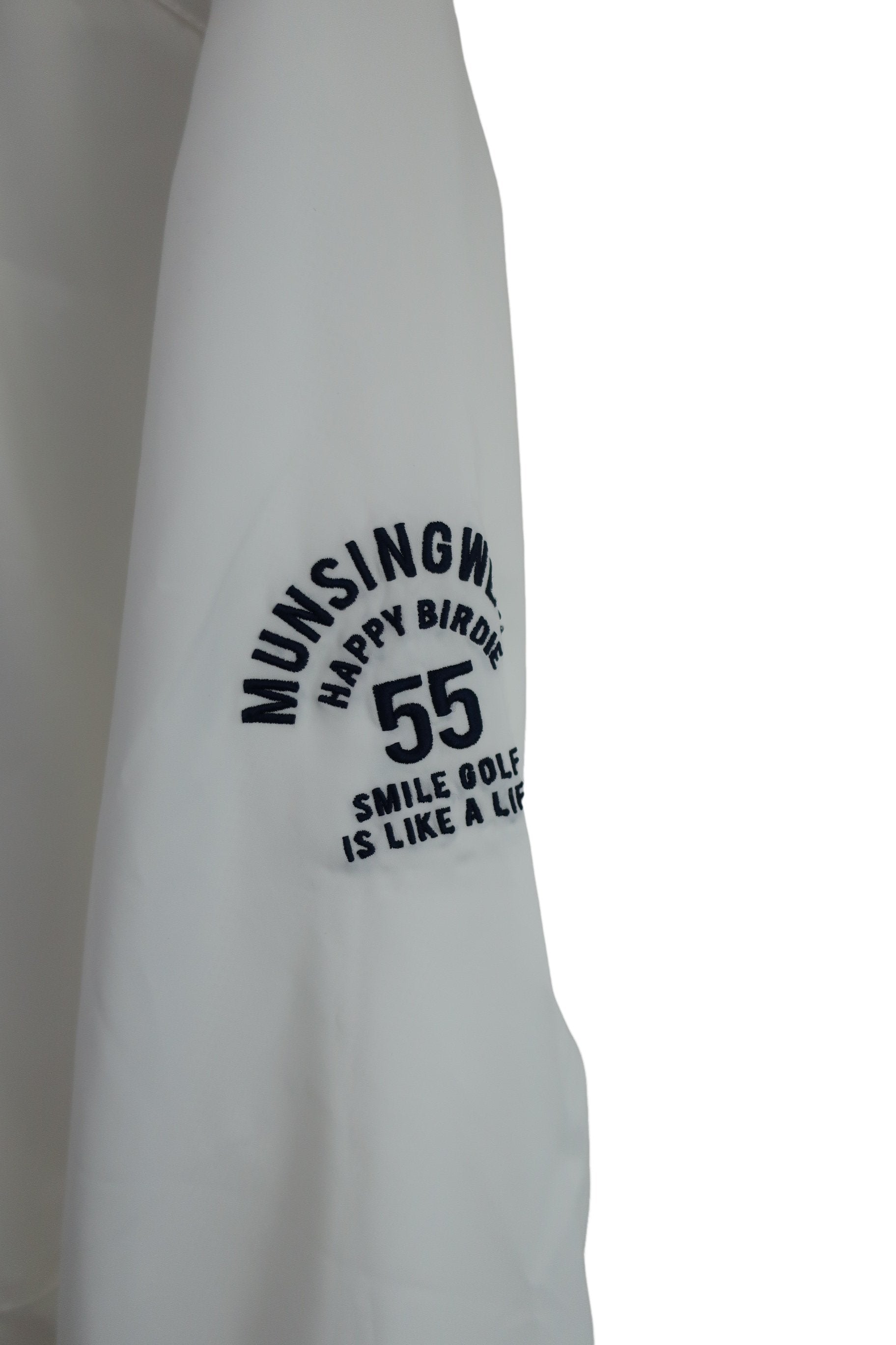 Munsingwear(マンシングウェア) ナイロンブルゾン 白 メンズ M A-5