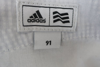 adidas(アディダス) パンツ 青チェック メンズ 91 A-7