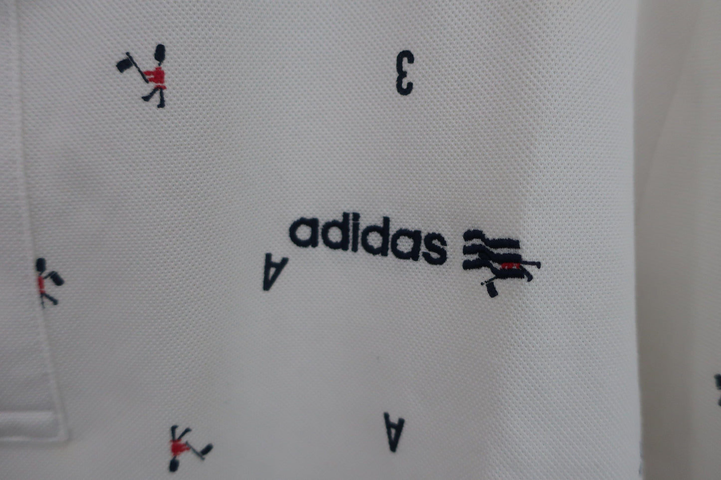 adidas(アディダス) ポロシャツ 白 メンズ O/XG A-2