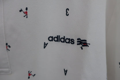 adidas(アディダス) ポロシャツ 白 メンズ O/XG A-2