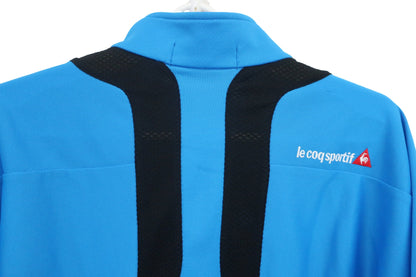 le coq sportif(ルコックスポルティフ) ハーフジップシャツ 水色 メンズ LL B-7