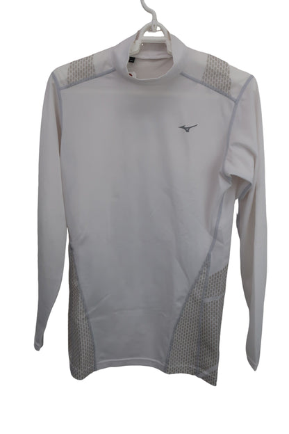 MIZUNO(ミズノ) ハイネックシャツ 白 メンズ XL A-1