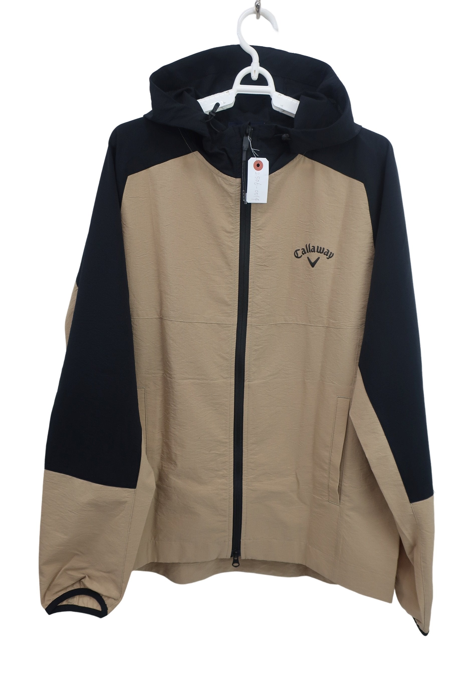 Callaway(キャロウェイ) パーカー ベージュ黒 メンズ LL C22115101 A-1