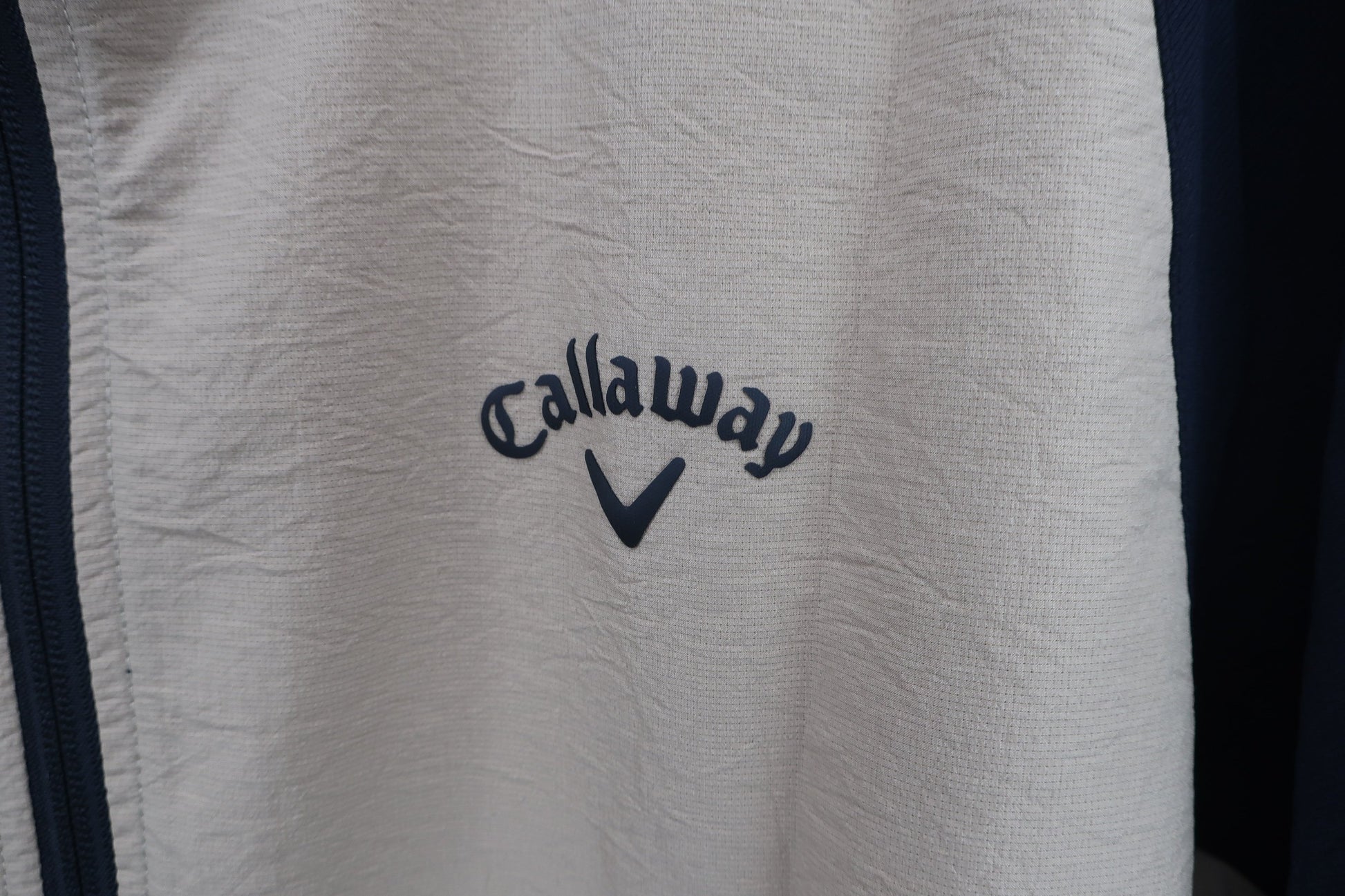 Callaway(キャロウェイ) パーカー ベージュ黒 メンズ LL C22115101 A-2