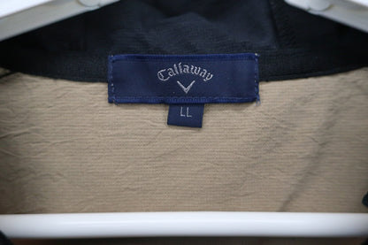 Callaway(キャロウェイ) パーカー ベージュ黒 メンズ LL C22115101 A-3