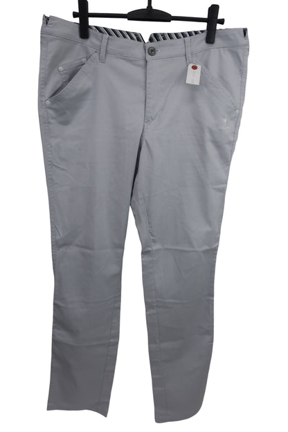 le coq sportif(ルコックスポルティフ) パンツ 白グレー総柄 メンズ 92 A-1