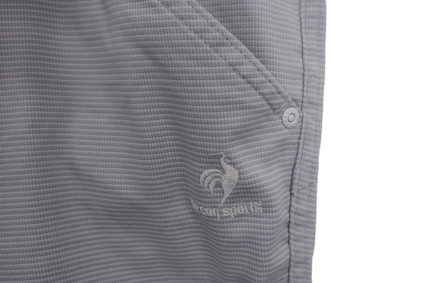 le coq sportif(ルコックスポルティフ) パンツ 白グレー総柄 メンズ 92 A-4