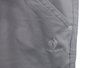 le coq sportif(ルコックスポルティフ) パンツ 白グレー総柄 メンズ 92 A-4