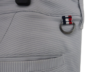 le coq sportif(ルコックスポルティフ) パンツ 白グレー総柄 メンズ 92 A-6