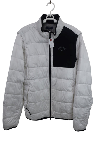 Callaway(キャロウェイ) 中綿ジャケット 白黒 メンズ 3L C22215108 A-1