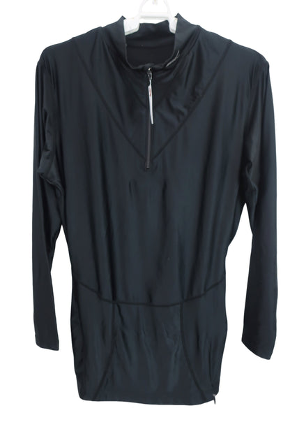 MIZUNO(ミズノ) ハーフジップシャツ 黒 メンズ O B-1