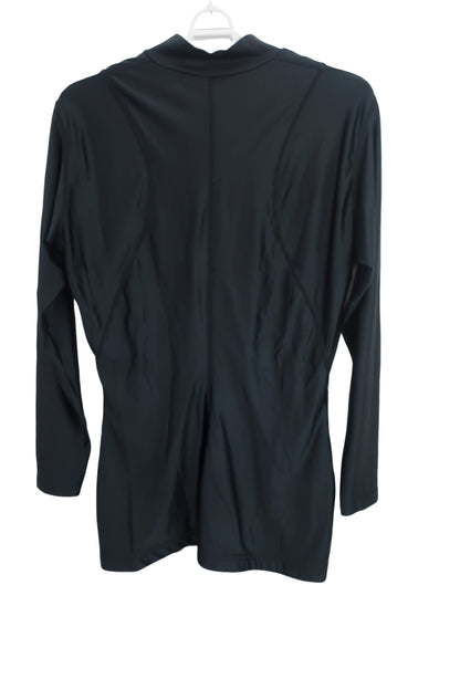 MIZUNO(ミズノ) ハーフジップシャツ 黒 メンズ O B-5