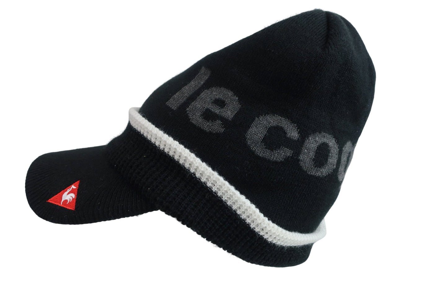 le coq sportif(ルコックスポルティフ) ニットキャップ 黒 メンズ フリーサイズ A-2