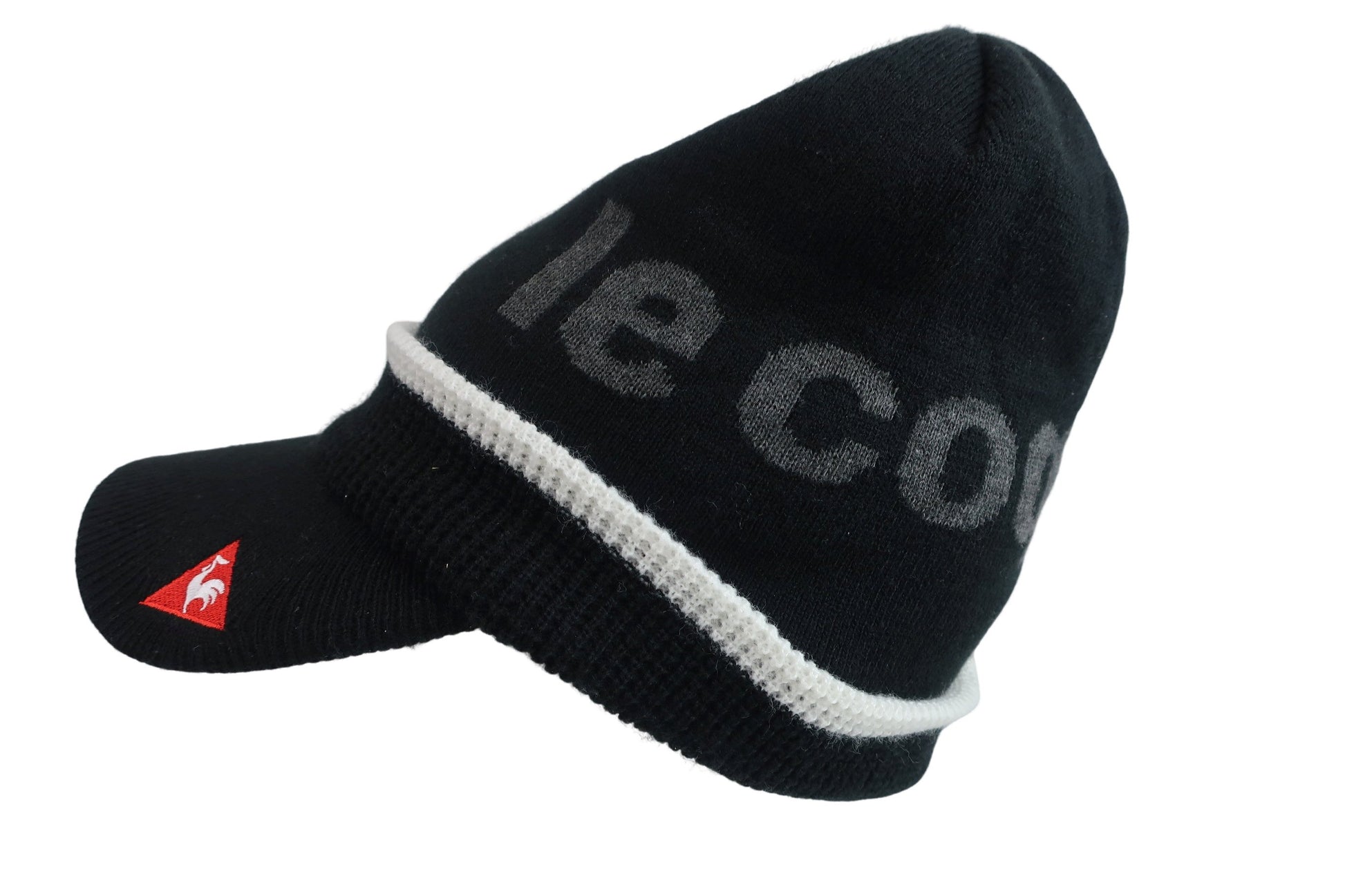 le coq sportif(ルコックスポルティフ) ニットキャップ 黒 メンズ フリーサイズ A-2