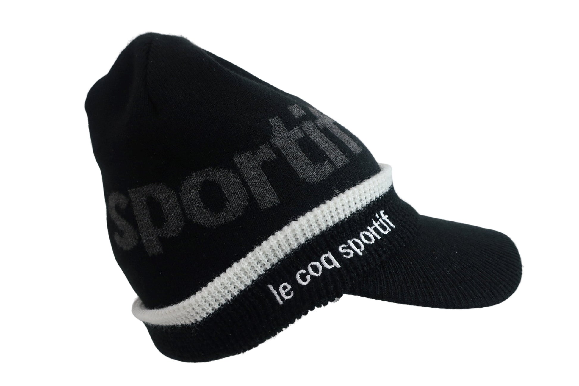 le coq sportif(ルコックスポルティフ) ニットキャップ 黒 メンズ フリーサイズ A-4