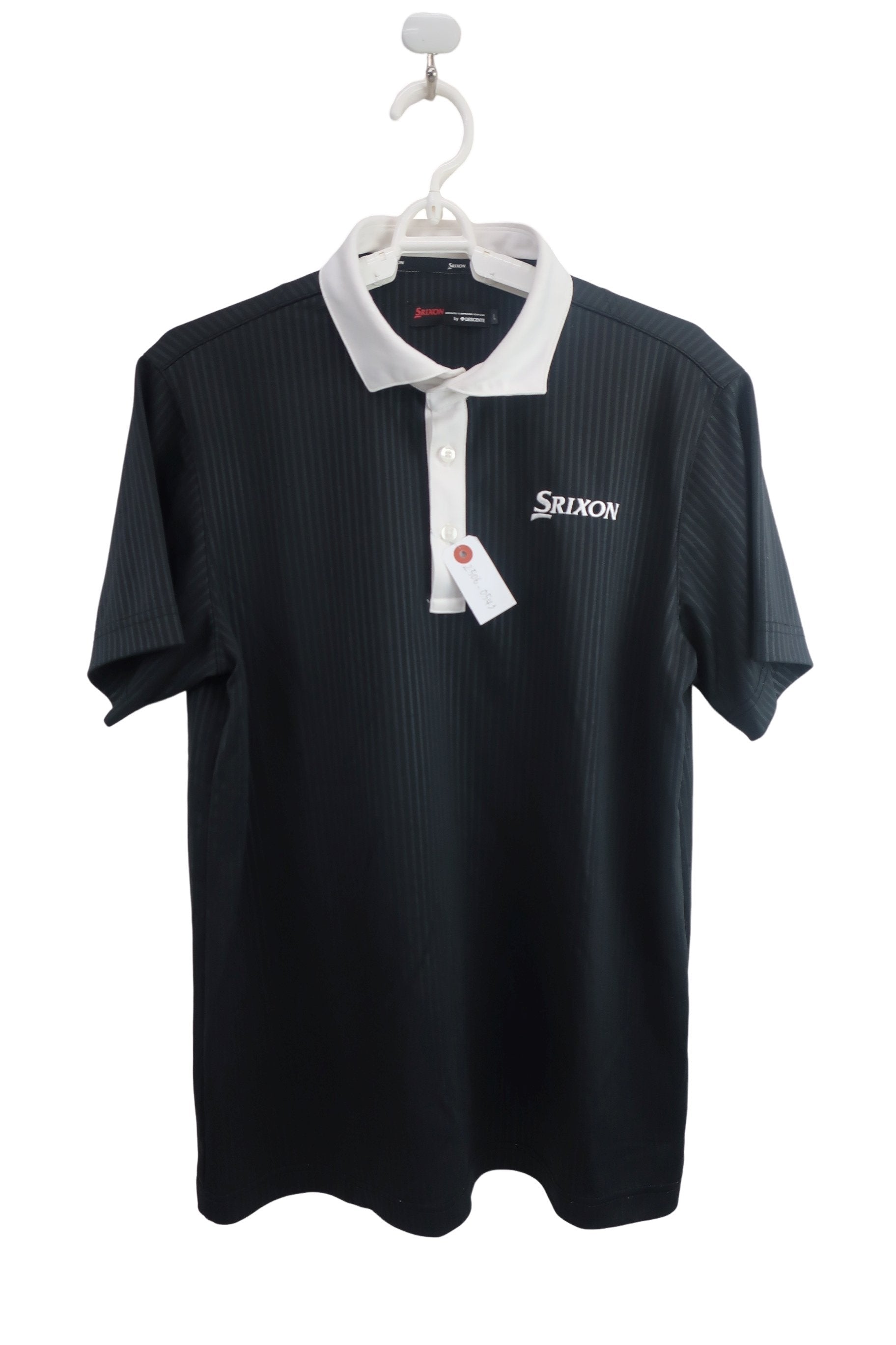 SRIXON(スリクソン) ポロシャツ 黒白 メンズ L B-1