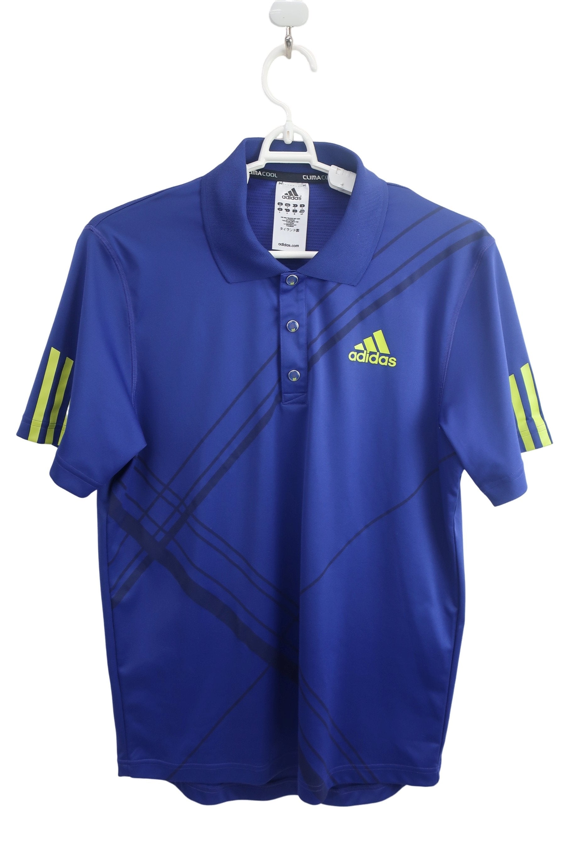 adidas(アディダス) ポロシャツ 青 メンズ M A-1