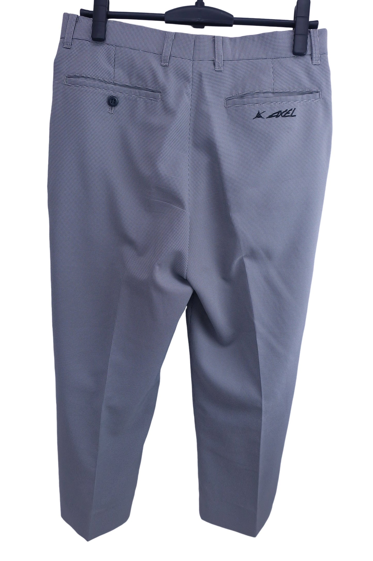 AXEL(アクセル) パンツ 白黒千鳥柄 メンズ 79 B-4