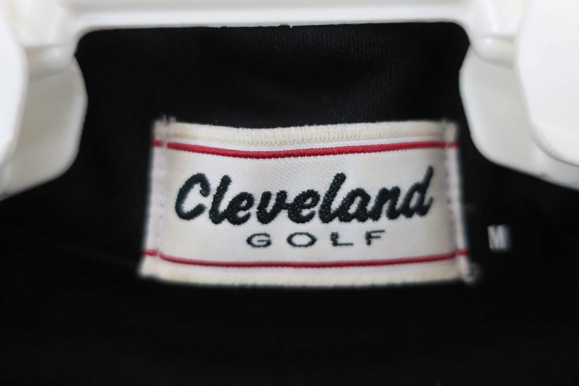 Cleveland GOLF(クリーブランドゴルフ) 長袖ポロシャツ 黒 メンズ M B-5