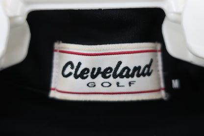 Cleveland GOLF(クリーブランドゴルフ) 長袖ポロシャツ 黒 メンズ M B-5