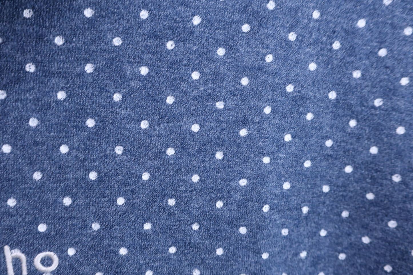 tovho(トヴホ) 半袖モックネックシャツ ネイビー白水玉 メンズ 2 A-4