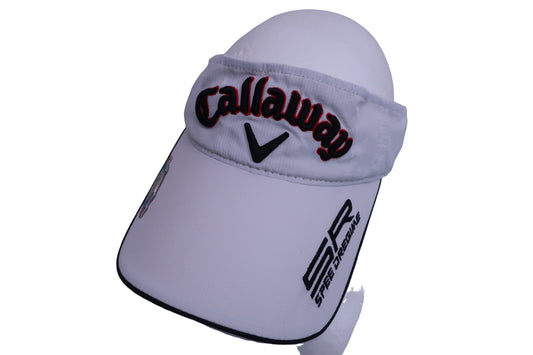 Callaway(キャロウェイ) サンバイザー 白 レディース B-1