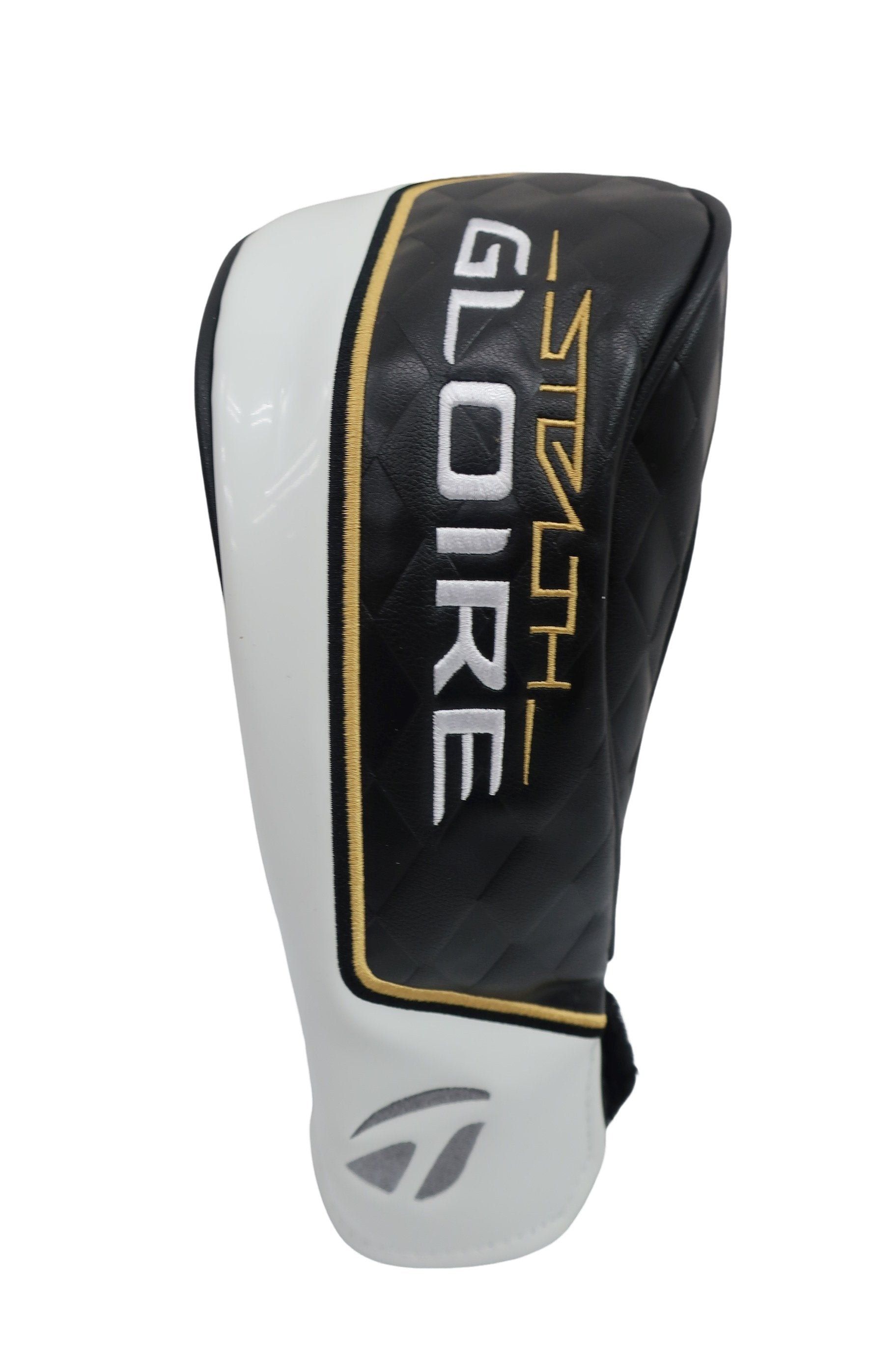 TaylorMade(テーラーメイド) ヘッドカバー 白黒 フェアウェイウッド用 A-1