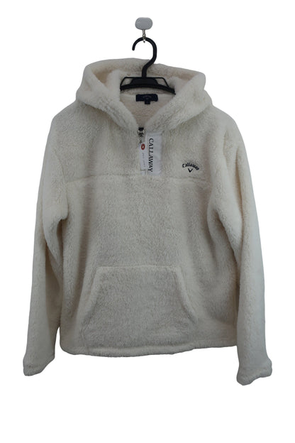 Callaway(キャロウェイ) ボアパーカー 白 レディース L C21217204 A-1