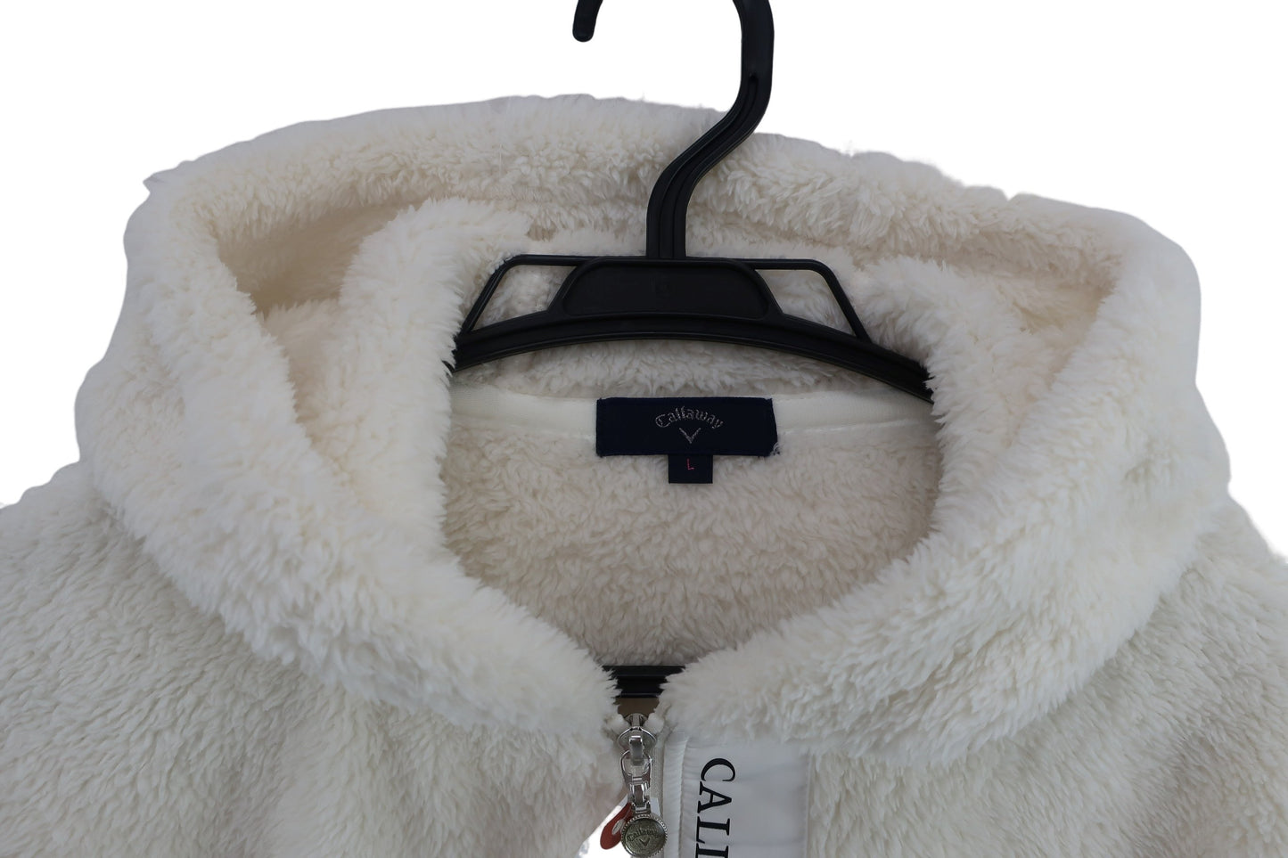 Callaway(キャロウェイ) ボアパーカー 白 レディース L C21217204 A-3