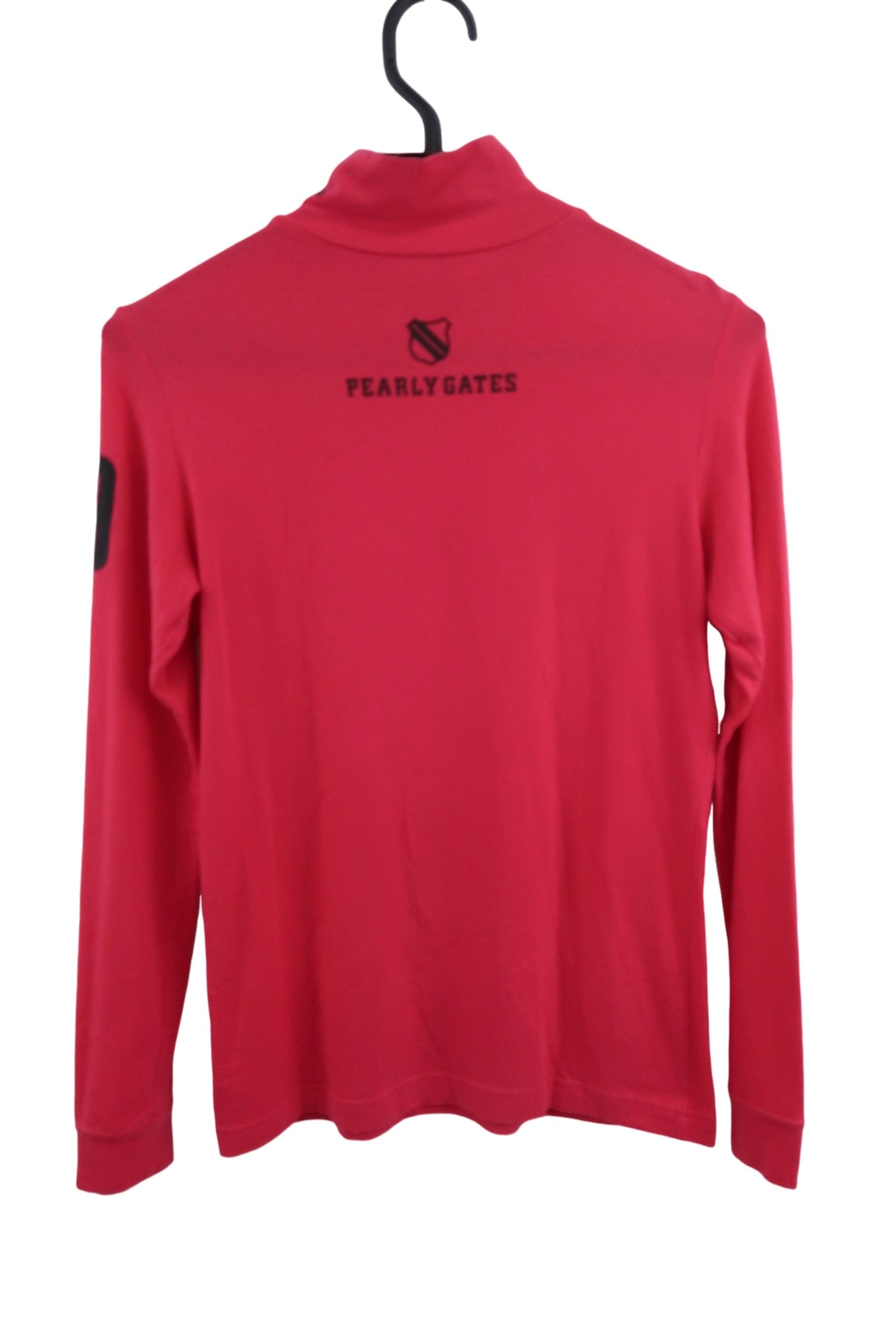 PEARLY GATES(パーリーゲイツ) 長袖モックネックシャツ ピンク レディース 0 055-8166102 C-5