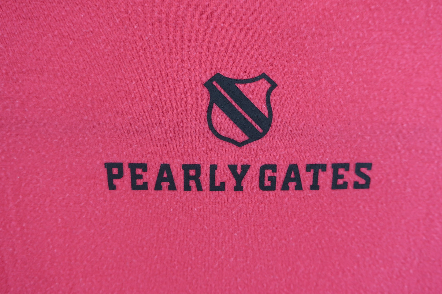 PEARLY GATES(パーリーゲイツ) 長袖モックネックシャツ ピンク レディース 0 055-8166102 C-6