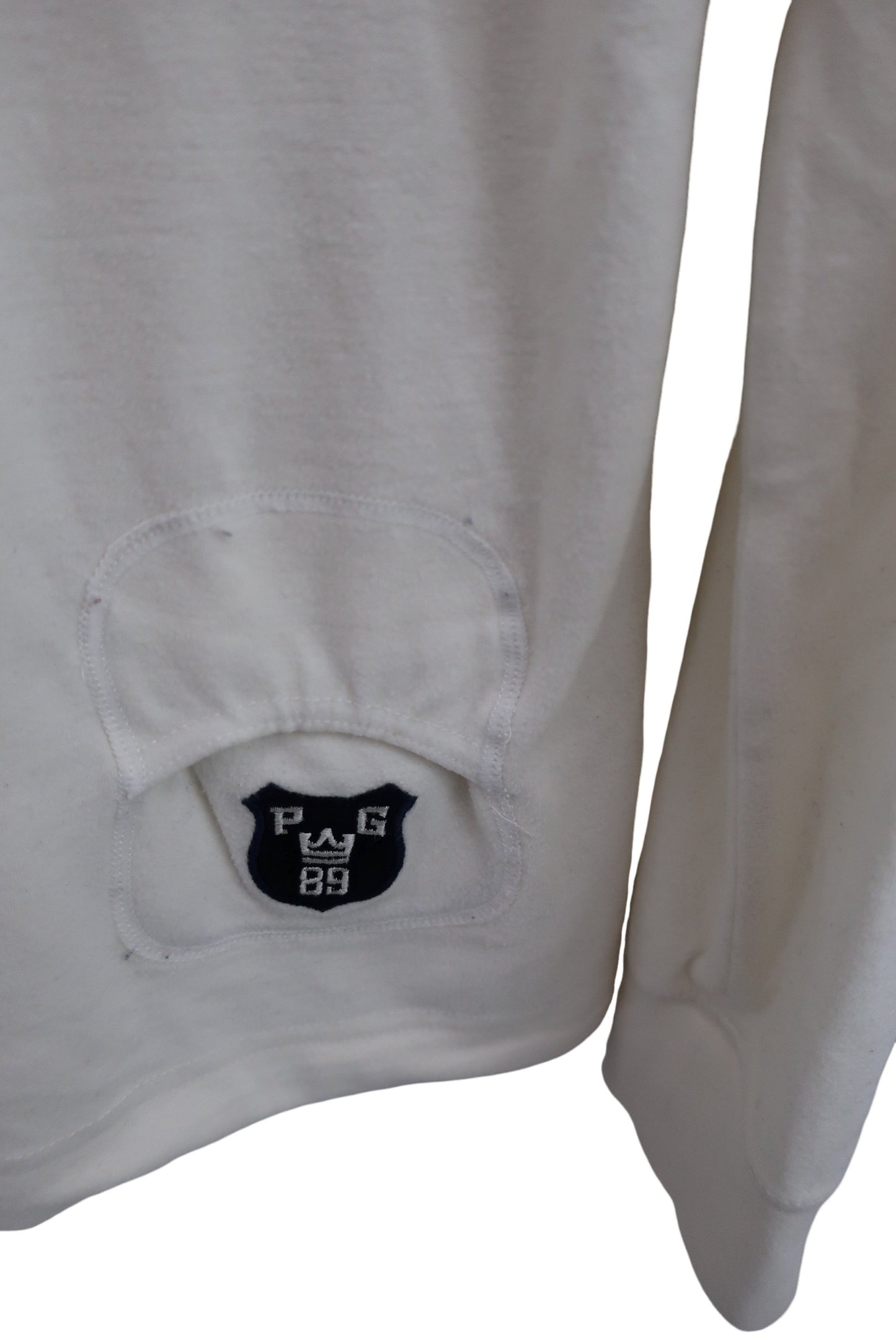 PEARLY GATES(パーリーゲイツ) 長袖ハーフジップモックネックシャツ 白 レディース 1 055-8166108 B-8