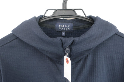 PEARLY GATES(パーリーゲイツ) フルジップパーカー ネイビー レディース 1 055-0266114 B-3