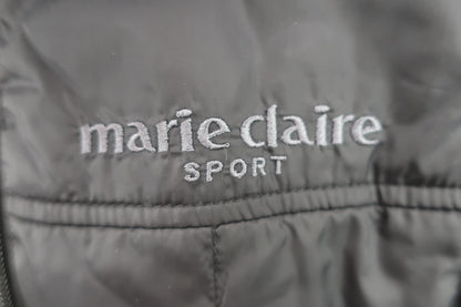 marie claire sport(マリ・クレール・スポーツ) ナイロンベストワンピース 黒 レディース M A-2