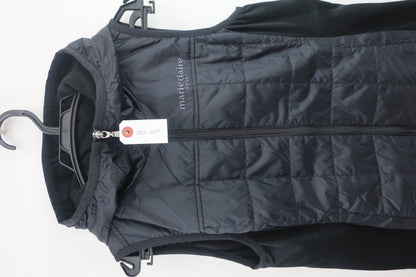 marie claire sport(マリ・クレール・スポーツ) ナイロンベストワンピース 黒 レディース M A-3